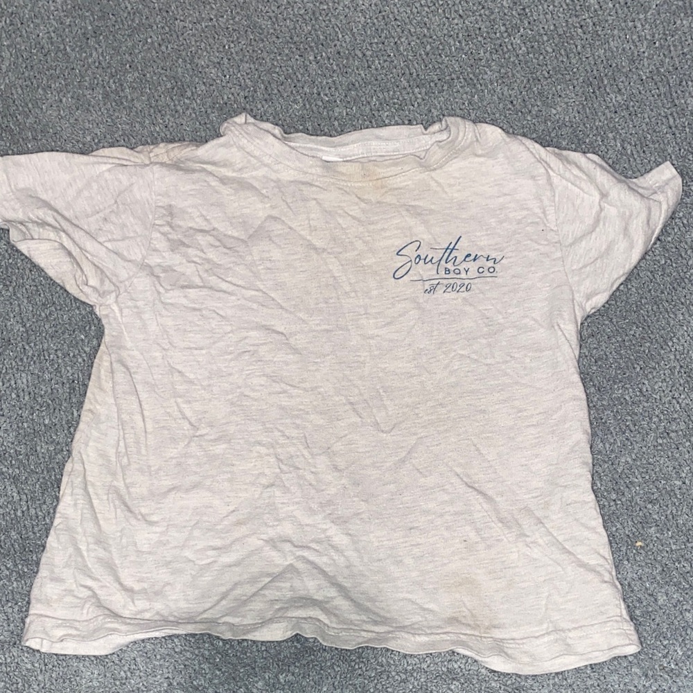 Kids Short Sleeve Tee - Light Cream